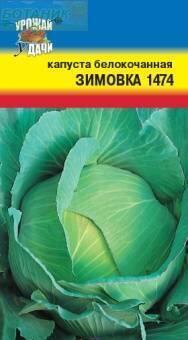 Купить оптом в Ботанике семена Капуста белокочанная Зимовка 1474 УУ бренд Урожай Удачи