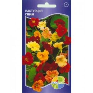 Купить оптом в Ботанике семена Настурция Глим смесь Акв бренд Акварель