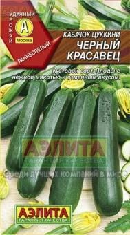 Купить оптом в Ботанике семена Кабачок Черный красавец Аэл бренд Аэлита