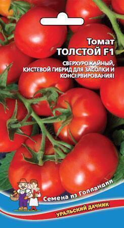 Купить оптом в Ботанике семена Томат Толстой УД бренд Уральский дачник