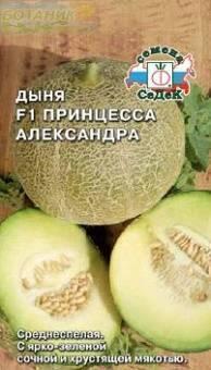 Купить оптом в Ботанике семена Дыня Принцесса Александра F1 Сед бренд СеДеК