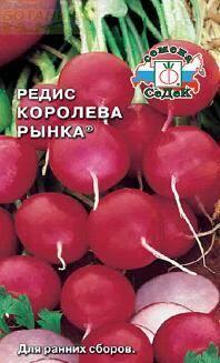 Купить оптом в Ботанике семена Редис Королева рынка Сед бренд СеДеК