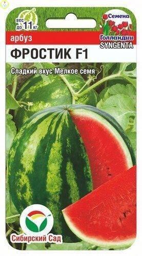 Купить оптом в Ботанике семена Арбуз Фростик F1 СС бренд Сиб.сад
