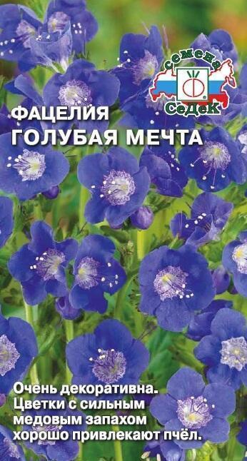 Купить оптом в Ботанике семена Фацелия Голубая мечта Сед бренд СеДеК