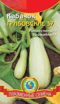 Купить оптом в Ботанике семена Кабачок Грибовские 37 Плз бренд Плазмас