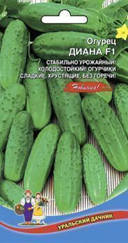 Купить оптом в Ботанике семена Огурец Диана F1 УД бренд Уральский дачник