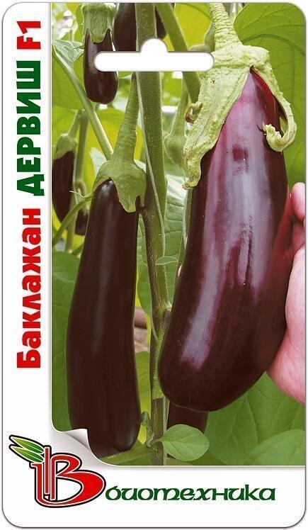 Купить оптом в Ботанике семена Баклажан Дервиш F1 Био бренд Биотехника