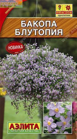 Купить оптом в Ботанике семена Бакопа Блутопия Аэл бренд Аэлита