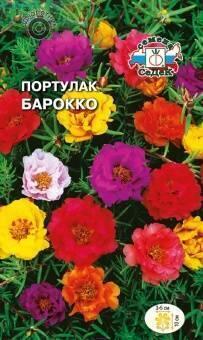 Купить оптом в Ботанике семена Портулак Барокко крупноцветковый Сед бренд СеДеК