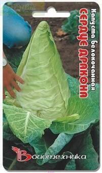 Купить оптом в Ботанике семена Капуста белокочанная Сердце дракона Био бренд Биотехника
