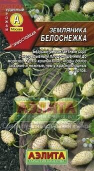 Купить оптом в Ботанике семена Земляника Белоснежка Аэл бренд Аэлита