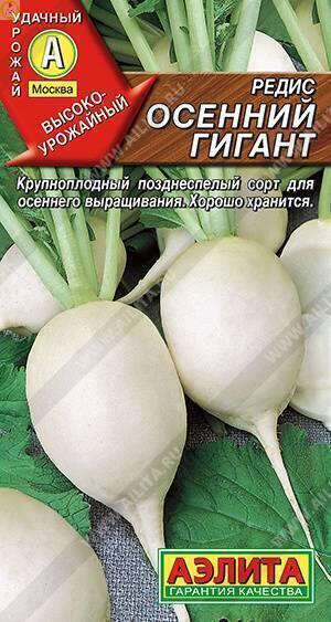 Купить оптом в Ботанике семена Редис Осенний гигант Аэл бренд Аэлита