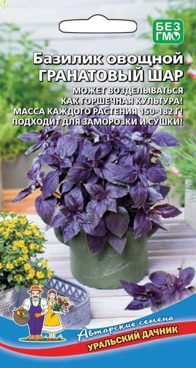 Базилик Гранатовый Шар УД