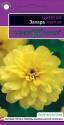 Цинния Захара желтая 5 шт Гав